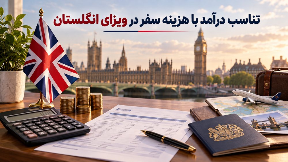 هزینه سفر در ویزای انگلستان